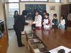 下野小学校児童の皆さんより「赤い羽根共同募金」を頂きました。