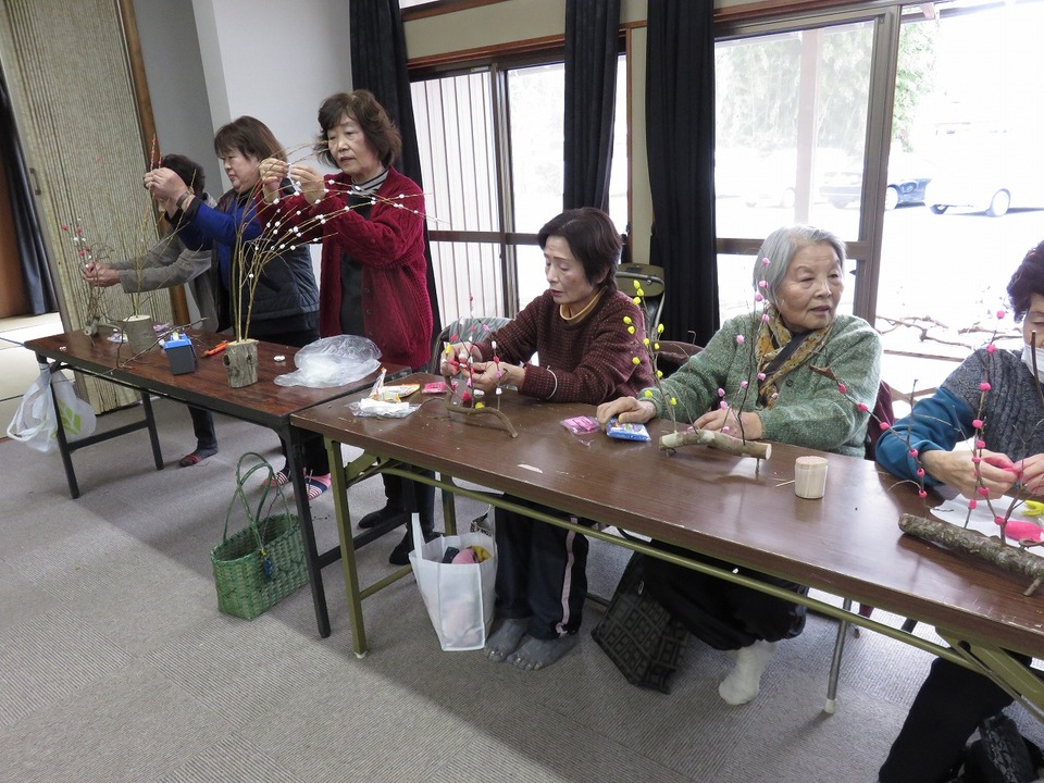 【坂本地区】７区老人会高砂会のホットサロンが行われました。
