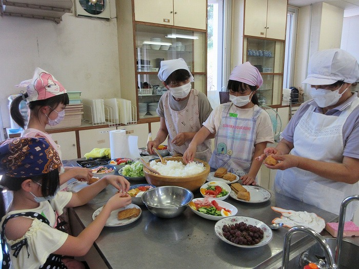 山口地区社協『おばあちゃんの料理教室』開催