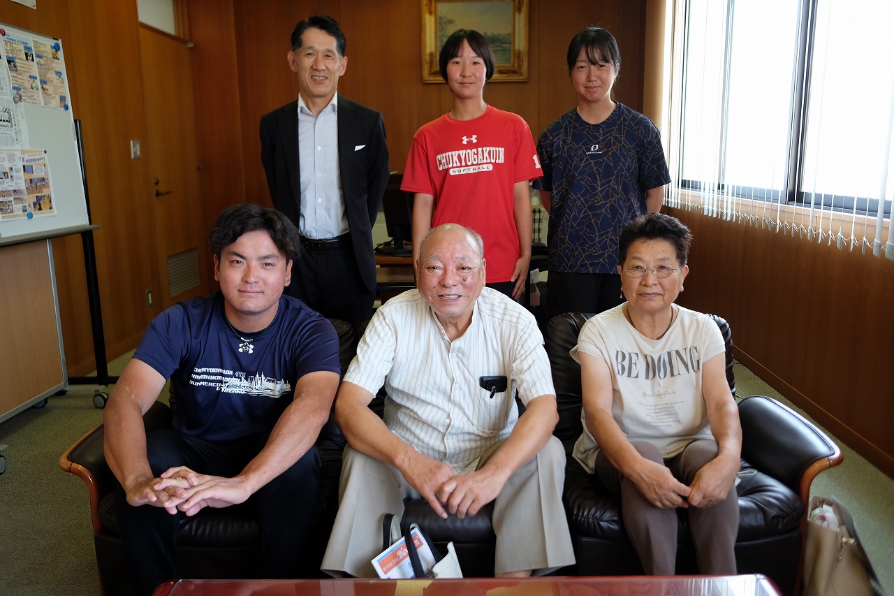 中京学院大学「ようこそ学長室へ」のインタビューがありました